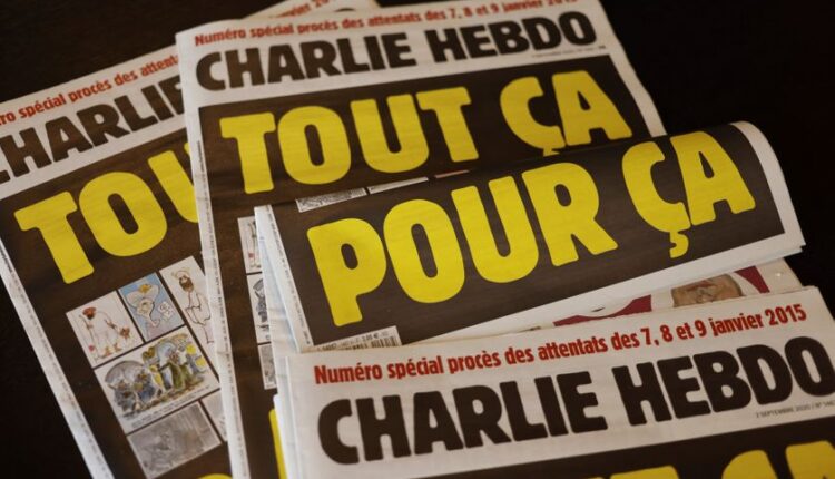 Charlie Hebdo Caricatures Erdogan In Slip in its New Edition